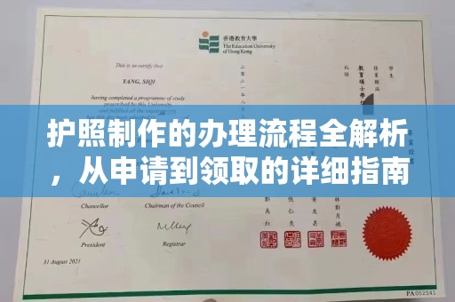 岚皋护照制作的办理流程全解析，从申请到领取的详细指南