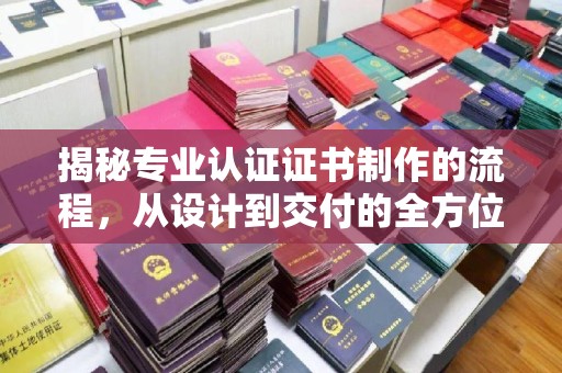 岚皋揭秘专业认证证书制作的流程，从设计到交付的全方位指南