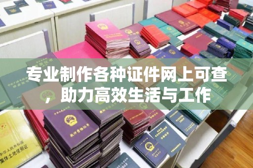岚皋专业制作各种证件网上可查，助力高效生活与工作