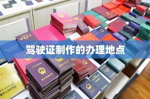 岚皋驾驶证制作的办理地点